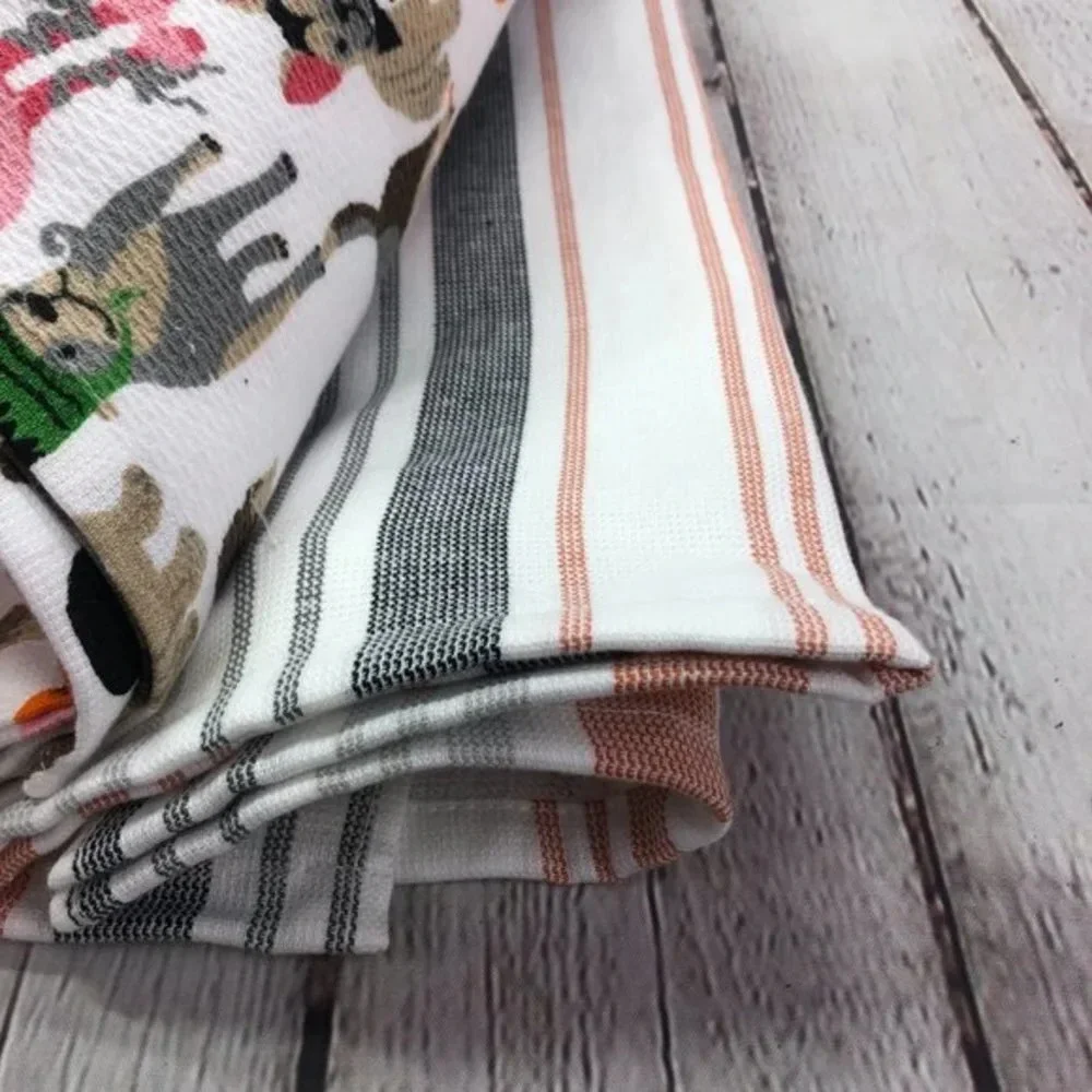 Dachshund halloween kitchen towel set of 2 The farmhouse